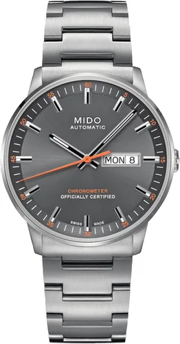 Vista 28 de MIDO Commander Chronometer - COSC Certified Swiss Automatic Watch for Men - 40mm Stainless Steel Case