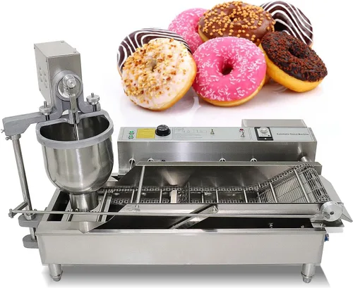 Vista 7 de Kolice Máquina automática para hacer donas, máquina automática de donas, máquina automática para freír donas, máquina automática de donas, máquina