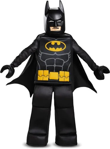Vista 3 de Disguise disfraz Prestige de Batman LEGO la película M 7-8 Negro