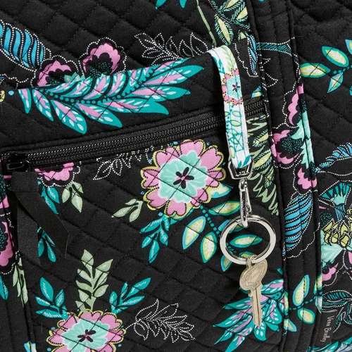 Vista 3 de Vera Bradley Cotton Deluxe Vera Tote Bag