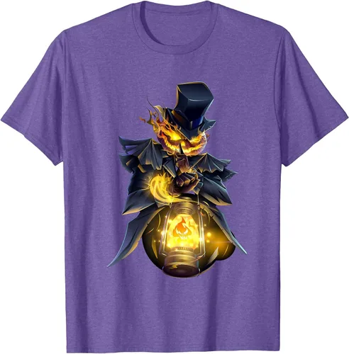 Vista 9 de Halloween Pumpkin Scary Jack O Lantern Boy Girl Men Women T-Shirt Negro