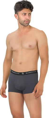 Vista 5 de Breathable Trunks - Rayon Made From Bamboo Sweat-Wicking Underwear, Soft Trunks (4 Pack)