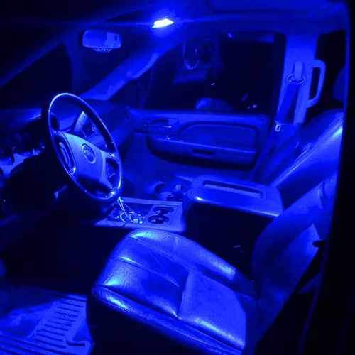 Vista 4 de Alla Lighting Bombillas LED de festón DE3021 DE3022 7065 de 31mm, 10000K azul CAN-Bus interior cúpula, mapa, maletero, luces de cortesía paso