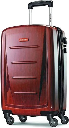 Vista 309 de Samsonite Winfield 2 Equipaje rígido con ruedas giratorias, Azul profundo, Juego de 3 piezas (20/24/28)