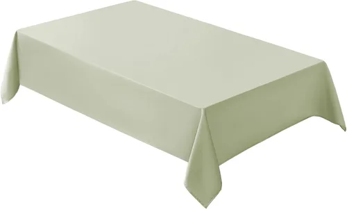 Vista 67 de VidaFete - 1 paquete de mantel cuadrado de 52 x 52 pulgadas, manteles resistentes a las manchas y arrugas, de poliéster, para mesa de comedor