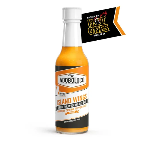 Vista 12 de Adoboloco ¡Salsa picante FIYA! FIYA! (paquete de 3) Salsa de 5 oz Mezcla de salsa de chile ardiente extremadamente picante súper sabrosa