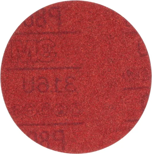 Vista 6 de 3M Hookit 01303 - Disco abrasivo rojo, 5 pulgadas, grano 40+ sin agujero, paquete de 25 para lijado automotriz, lijado de imprimación, lijado
