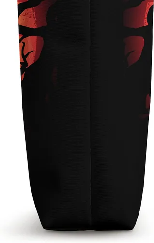 Vista 3 de Bolsa de mano para ratón, para fiesta de Halloween, lobo de medianoche