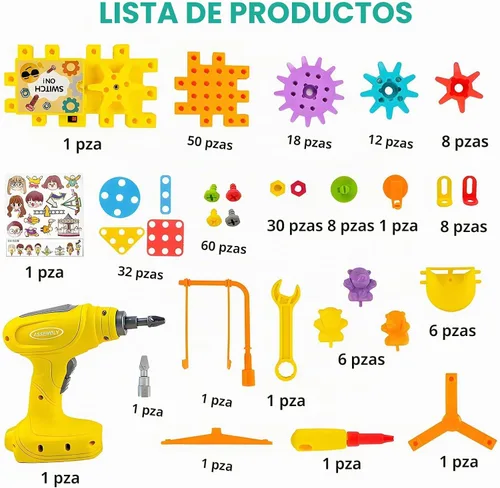 Vista 8 de STEM Juguetes educativos de construcción para niños de 4 a 8 años, juego