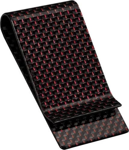 Vista 28 de SERMAN BRANDS Clip de dinero de fibra de carbono para hombres – Cartera delgada con clip de dinero RFID, bolsillo frontal minimalista, cartera EDC