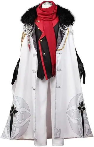 Vista 4 de Weixu Cosplay Costume for Men Cloak Outfit Halloween Carnival Suit
