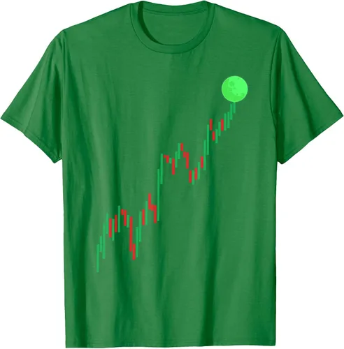 Vista 33 de Cute Stock Trading Design for Men Women Stock Market Trader T-Shirt Asphalt Grey