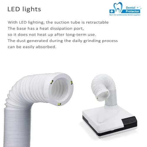 Vista 7 de 60W Pequeño Mini Nuevo Dental Mirco Motor Aspirador Fuerte Succión Baja Nioce Silenciosa Portátil Unidad De Máquina De Succión Dental