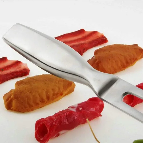 Vista 7 de Kilajojo - Tenedor para carne de acero inoxidable, 10,6 pulgadas