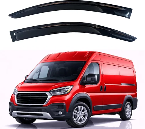 Vista 110 de KPY Protector de lluvia compatible con Ford Bronco 1980-1996, Ford F150 F250 F350, deflectores de ventilación lateral para visera de ventana