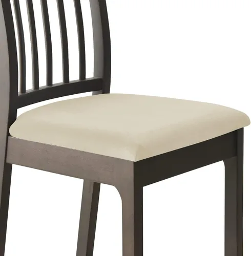 Vista 23 de Fundas de asiento de terciopelo para silla, fundas de asiento suaves y elásticas para comedor y cocina, protector de asiento de silla extraíble