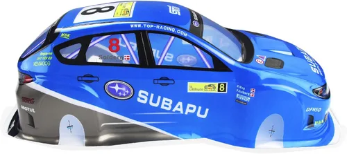 Vista 2 de Manrock 1/10 Escala RC Pintado Drift Racing Touring Onroad Carrocería Coche Shell Sti X Azul