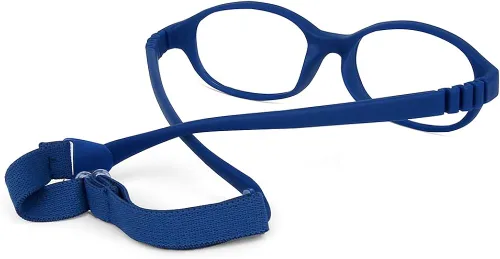 Vista 3 de Marco de lentes ópticos para niños tr90 flexible flexible flexible de una pieza para niñas y niños