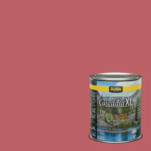 Vista 148 de Rodda Paint CASCADIA XL - Pintura satinada exterior e imprimación en uno, cuarto de galón, banderín para bebé