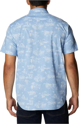 Vista 3 de Columbia Men's Rapid Rivers Printed Short Sleeve Shirt