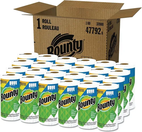 Vista 15 de Bounty 76213 Toallas de papel, seleccione un tamaño, 138 hojas de 2 capas, paquete de 2 unidades, cantidad 6