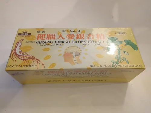 Vista 2 de Ginseng Ginkgo BILOBA Extracto 6 Cajas x (30 Botellas en Cada Caja) 180 Botellas (6)