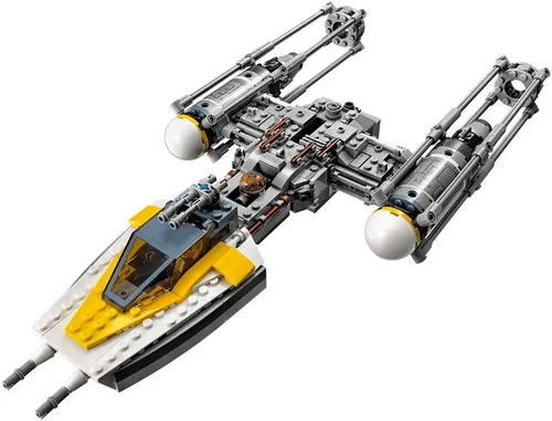 Vista 3 de LEGO Star Wars Starfighter 75172 juguete Star Wars con alas en Y