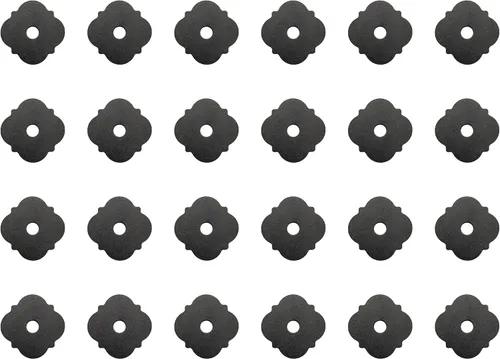 Vista 2 de Simpson Strong-Tie APDMW56 Outdoor Accents Mission Collection ZMAX, arandela decorativa con recubrimiento de polvo negro (paquete de 24)