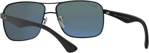 Vista 6 de Ray-Ban Gafas de sol cuadradas de metal Rb3516 para hombre
