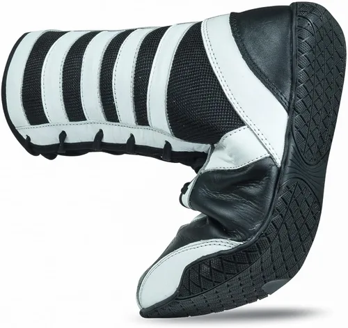 Vista 5 de Zapatos de boxeo profesionales transpirables, zapatos de entrenamiento para adultos y jóvenes, hombres y mujeres, suela de goma antideslizante