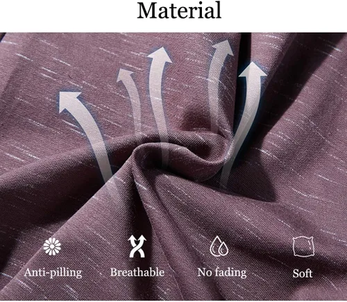 Vista 5 de Tansozer Pantalones cortos deportivos para hombre con bolsillos con cierre