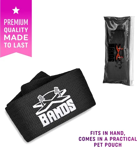 Vista 4 de THE X BANDS Bandas de resistencia para glúteos, entrenamiento pesado para piernas, desafío de quemaduras de yoga, lazo de construcción de glúteos