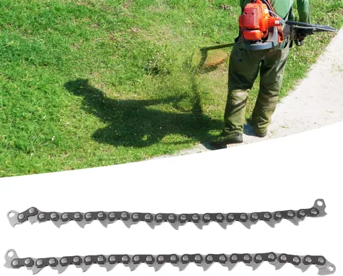 Vista 2 de Repuesto de recortadora de cadena para cortacésped de jardín, cortador de cepillo de acero inoxidable resistente al desgaste