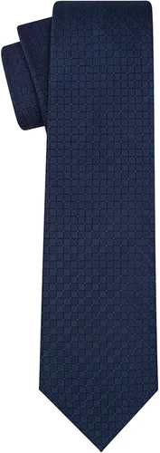 Vista 81 de KissTies Mens Checkered Tie Set Solid Color Festive Necktie + Pocket Square