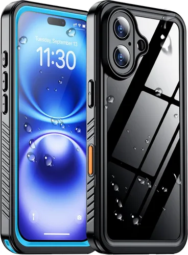 Vista 58 de Funda impermeable para iPhone 12, impermeable, antideslizante, a prueba de golpes, para iPhone 12, color negro