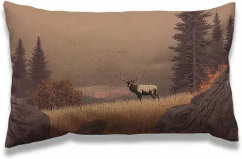Vista 11 de AOYEGO Funda de almohada de cactus de 12 x 20 pulgadas, diseño de flores de cactus, plantas del desierto, botánica, rectangular, fundas de almohada