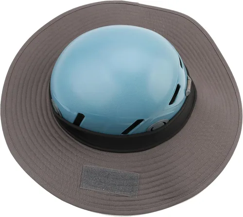 Vista 11 de Sombrero de sombrilla para casco de escalada, traje para escalar, equipo de rescate, trabajador de gran altitud