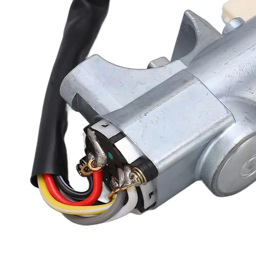 Vista 7 de Aramox Interruptor de arranque de vehículo de coche Cerradura de encendido con cerradura automática de puerta 2 llaves para Navara D22 19972006