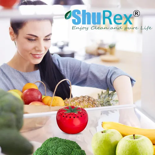 Vista 7 de Kit de conservador de frescura: mantiene las frutas y verduras frescas durante más tiempo, absorbe gas etileno y olores en el refrigerador