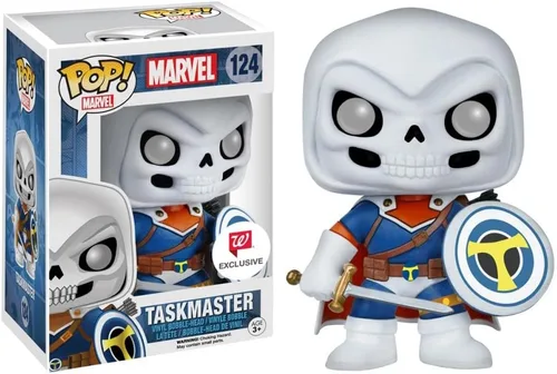 Vista 3 de Funko Pop! Marvel Taskmaster 124 - Cabeza Bobble exclusiva