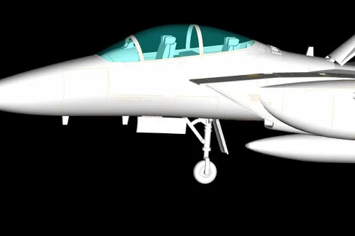 Vista 4 de Hobby Boss F-15E Strike Eagle - Kit de construcción de modelo de avión