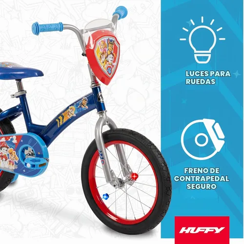 Vista 2 de Huffy Paw Patrol Azul satinado
