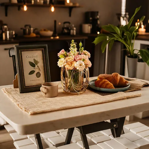 Vista 6 de Portavelas dorado con marco de metal, tapa de vidrio grueso resistente al viento y recortes geométricos para bodas, fiestas, decoración del hogar