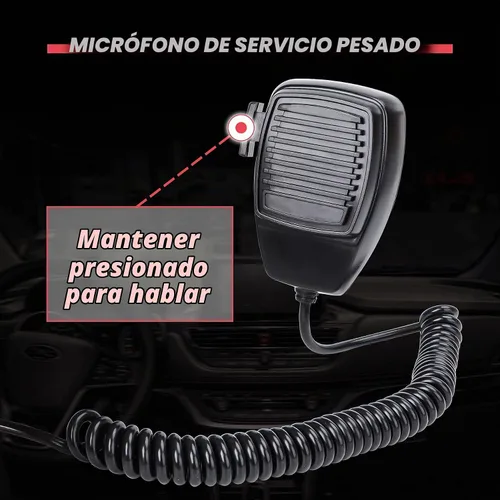 Vista 6 de Sistema PA de los tonos de la sirena 8 de la policía de la Kit de sirena de mano