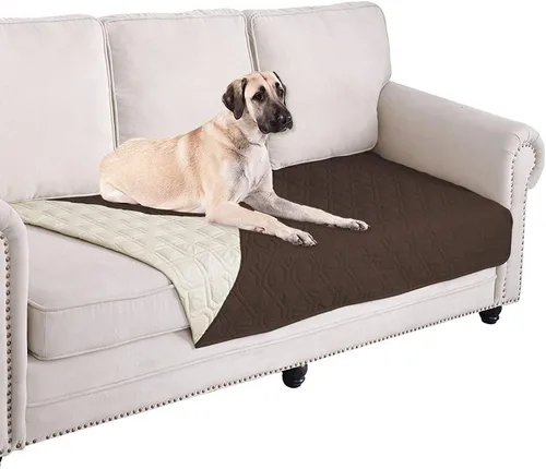 Vista 35 de Ameritex Manta Impermeable Reversible Cubierta para Cama de Perro Manta para Mascotas para Muebles Cama Sofá Sillón