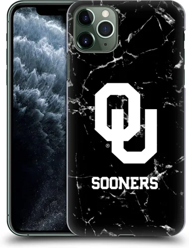 Vista 16 de Head Case Designs Funda rígida con licencia oficial de la Universidad de Oklahoma OU Banner compatible con Apple iPhone 11 Pro Max