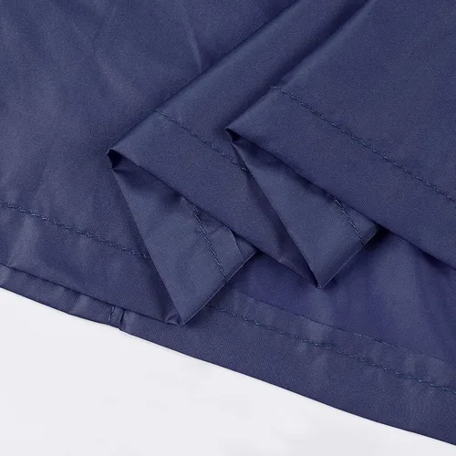 Vista 8 de Conjunto de uniforme médico para mujer, elástico en 4 direcciones, bolsillos ligeros, cuello en V, conjunto de uniforme médico con cordón elástico