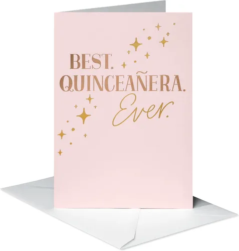 Vista 7 de American Greetings - Tarjeta de Quinceañera (Las Cosas Más Hermosas)