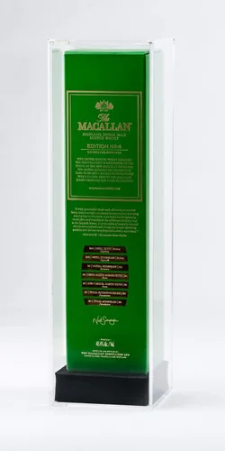 Vista 5 de Caja de acrílico para botella de vino, protector de whisky y bourbon
