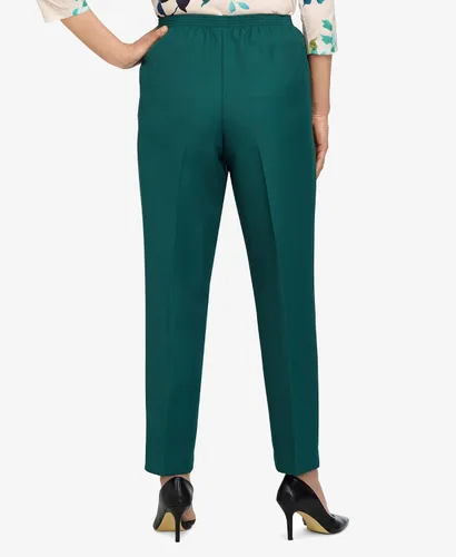 Vista 5 de Alfred Dunner Women's Classic Textured Average Length Pant